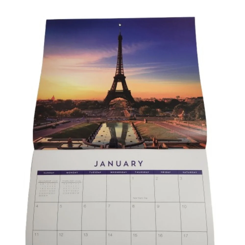 🆕️⬇️AN EVENING IN PARIS 2026 MONTHLY WALL CALENDAR